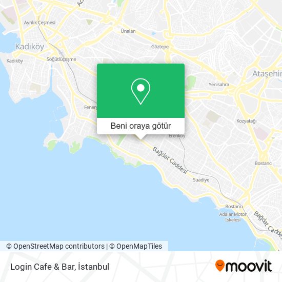 Login Cafe & Bar harita