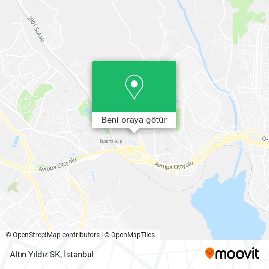 Altın Yıldız SK harita