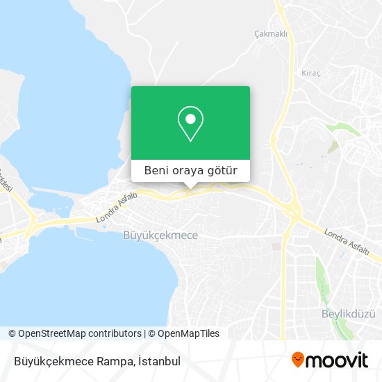 Büyükçekmece Rampa harita