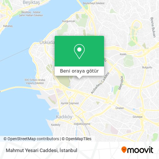 Mahmut Yesari Caddesi harita