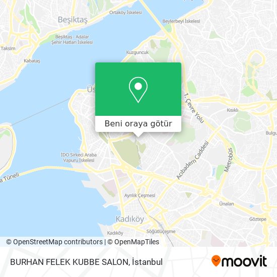 BURHAN FELEK KUBBE SALON harita
