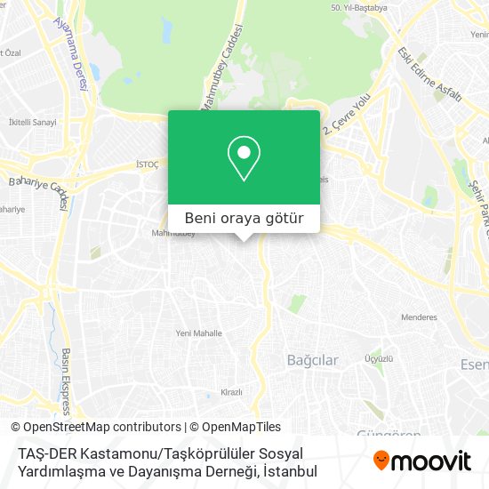 TAŞ-DER Kastamonu / Taşköprülüler Sosyal Yardımlaşma ve Dayanışma Derneği harita