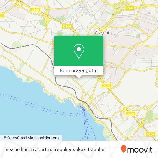 nezihe hanım apartman şanlıer sokak harita