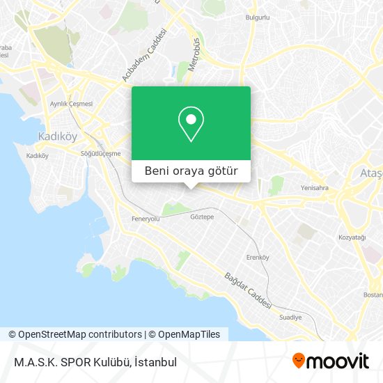 M.A.S.K. SPOR Kulübü harita