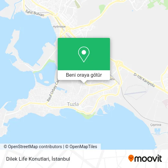 Dilek Life Konutlari harita