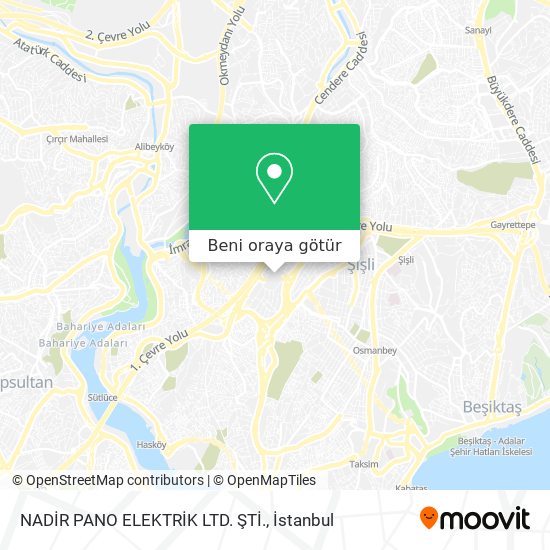 NADİR PANO ELEKTRİK LTD. ŞTİ. harita