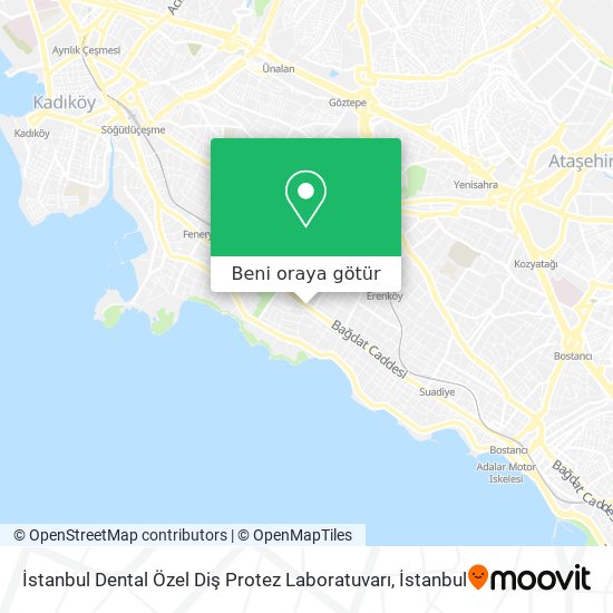 İstanbul Dental Özel Diş Protez Laboratuvarı harita