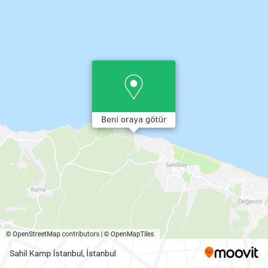 Sahil Kamp İstanbul harita