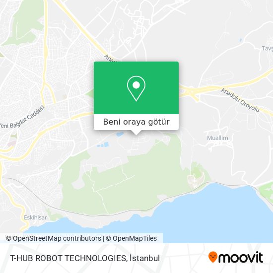 T-HUB ROBOT TECHNOLOGIES harita