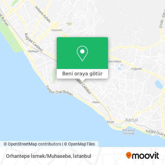 Orhantepe İsmek/Muhasebe harita