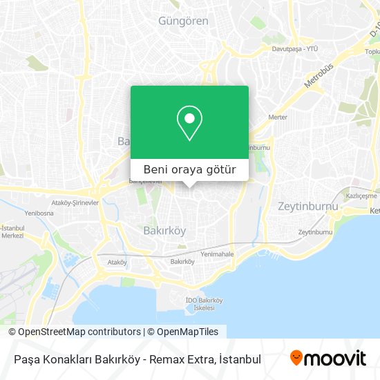 Paşa Konakları Bakırköy - Remax Extra harita