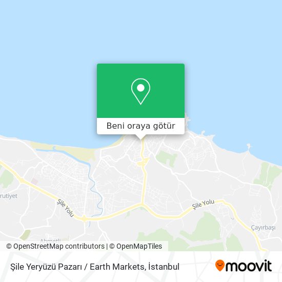 Şile Yeryüzü Pazarı / Earth Markets harita