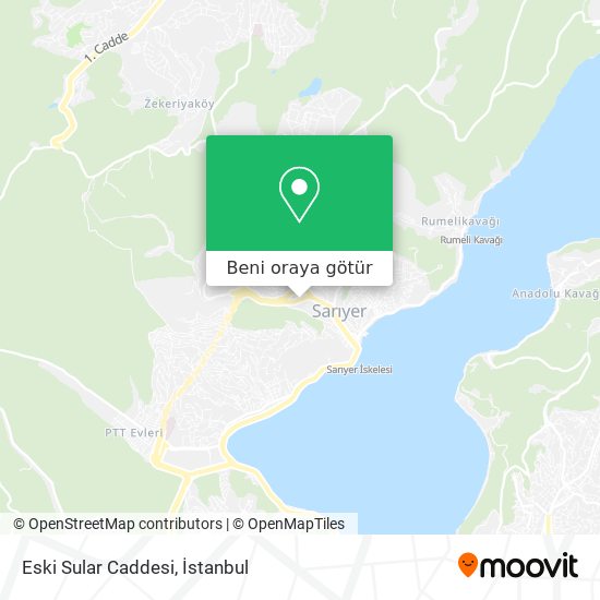 Eski Sular Caddesi harita