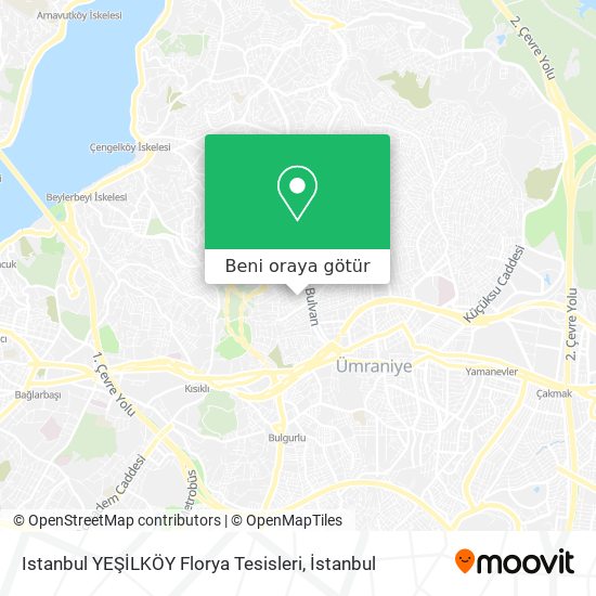 Istanbul  YEŞİLKÖY Florya Tesisleri harita