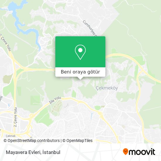 Mayavera Evleri harita
