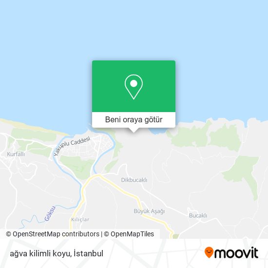 ağva kilimli koyu harita