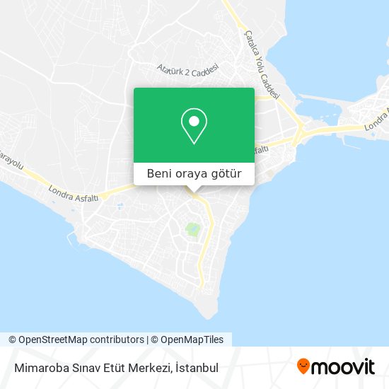 Mimaroba Sınav Etüt Merkezi harita