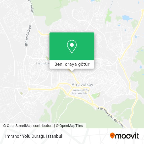 Imrahor Yolu Durağı harita
