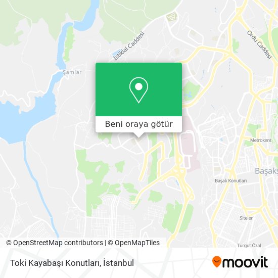 Toki Kayabaşı Konutları harita