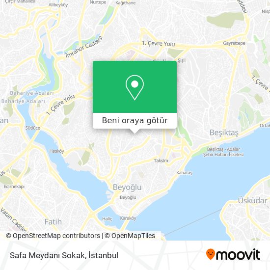 Safa Meydanı Sokak harita