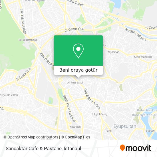 Sancaktar Cafe & Pastane harita