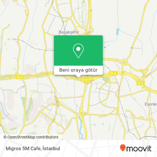 Migros 5M Cafe harita