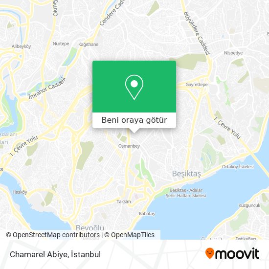 Chamarel Abiye harita