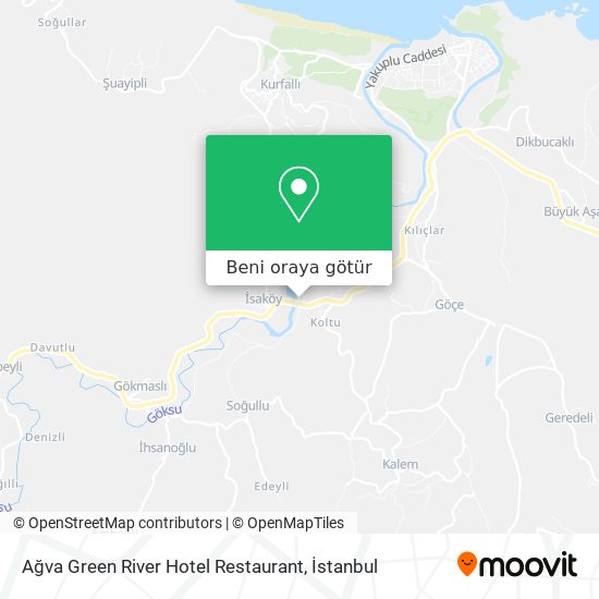 Ağva Green River Hotel Restaurant harita