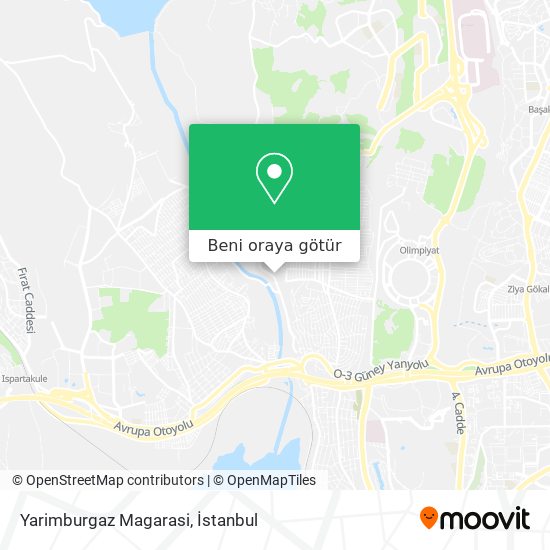 Yarimburgaz Magarasi harita