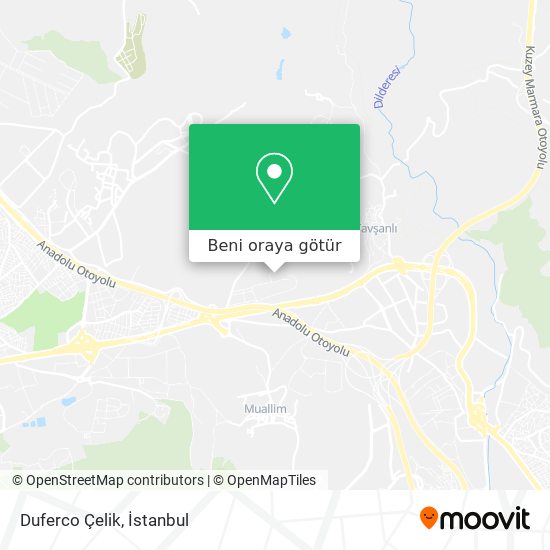 Duferco Çelik harita