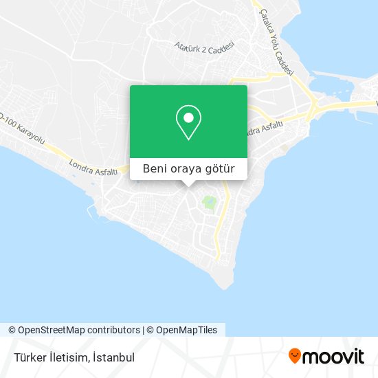 Türker İletisim harita