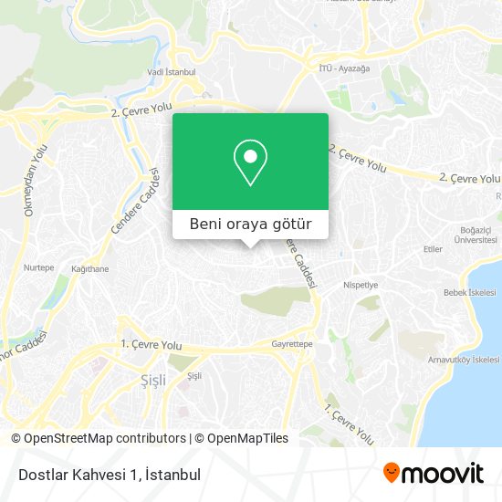Dostlar Kahvesi 1 harita