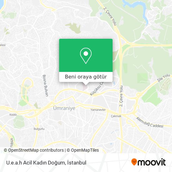 U.e.a.h Acil Kadın Doğum harita