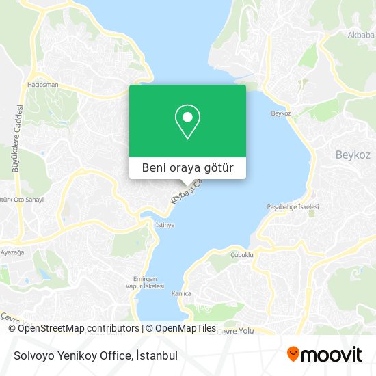 Solvoyo Yenikoy Office harita