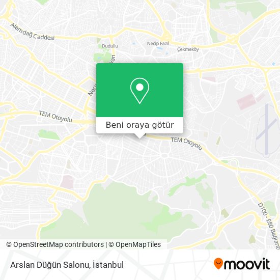 Arslan Düğün Salonu harita