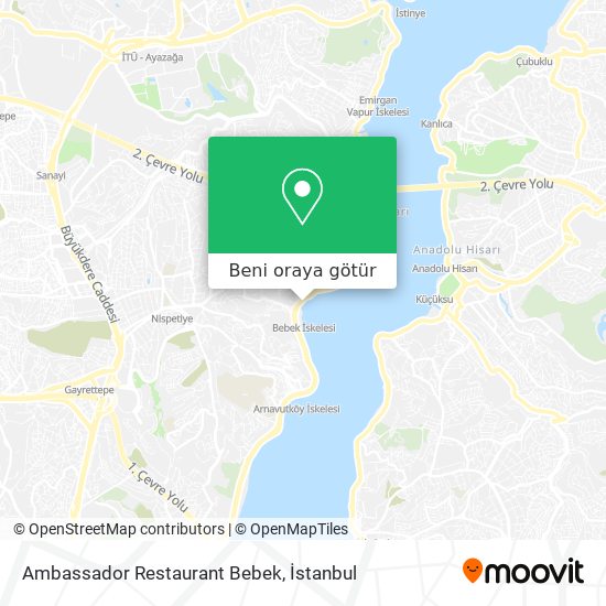 Ambassador Restaurant Bebek harita