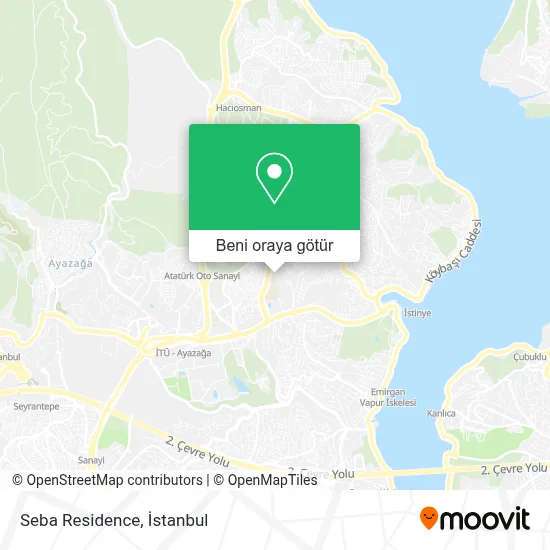 Seba Residence harita