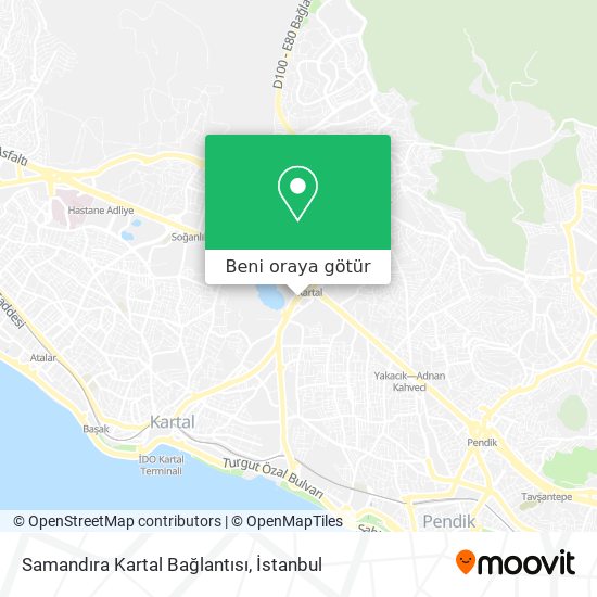 Samandıra Kartal Bağlantısı harita