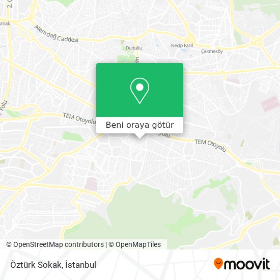 Öztürk Sokak harita