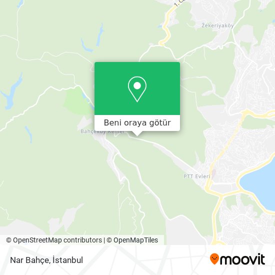 Nar Bahçe harita