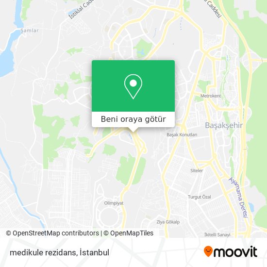 medikule rezidans harita