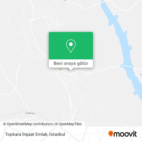 Topkara İnşaat Emlak harita