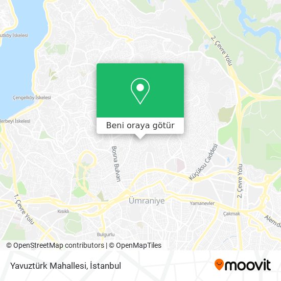 Yavuztürk Mahallesi harita