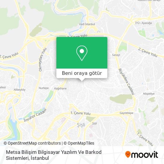 Metsa Bilişim Bilgisayar Yazılım Ve Barkod Sistemleri harita