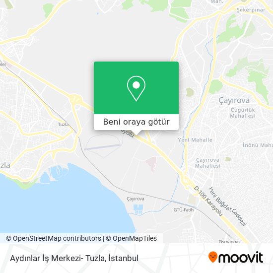 Aydınlar İş Merkezi- Tuzla harita