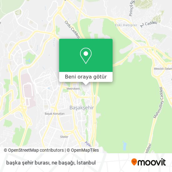 başka şehir burası, ne başağı harita