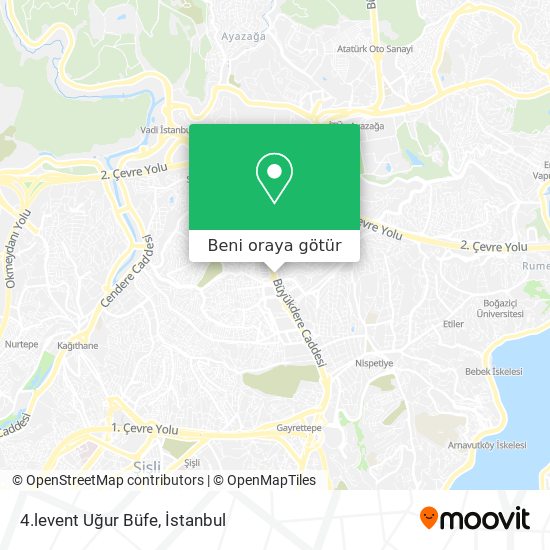 4.levent Uğur Büfe harita
