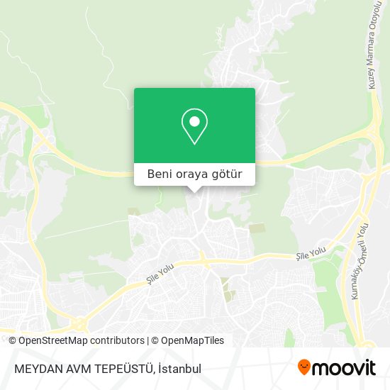 MEYDAN AVM TEPEÜSTÜ harita