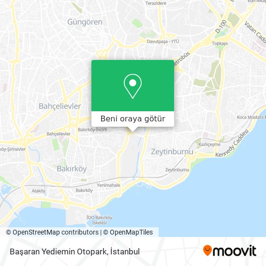Başaran Yediemin Otopark harita