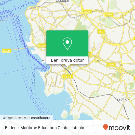 Bildeniz Maritime Education Center harita
